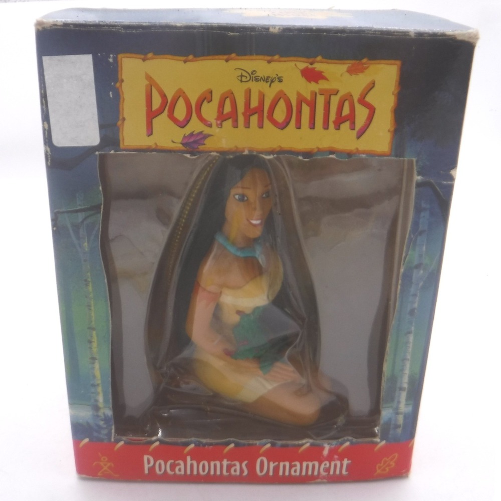 Disney Pocahontas Ornament Grolier Collectibles First Issue Vintage Boxed 1995